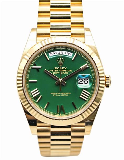 rolex day date 40mm president